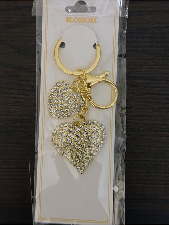 Accessories - Crystal Heart Keychain